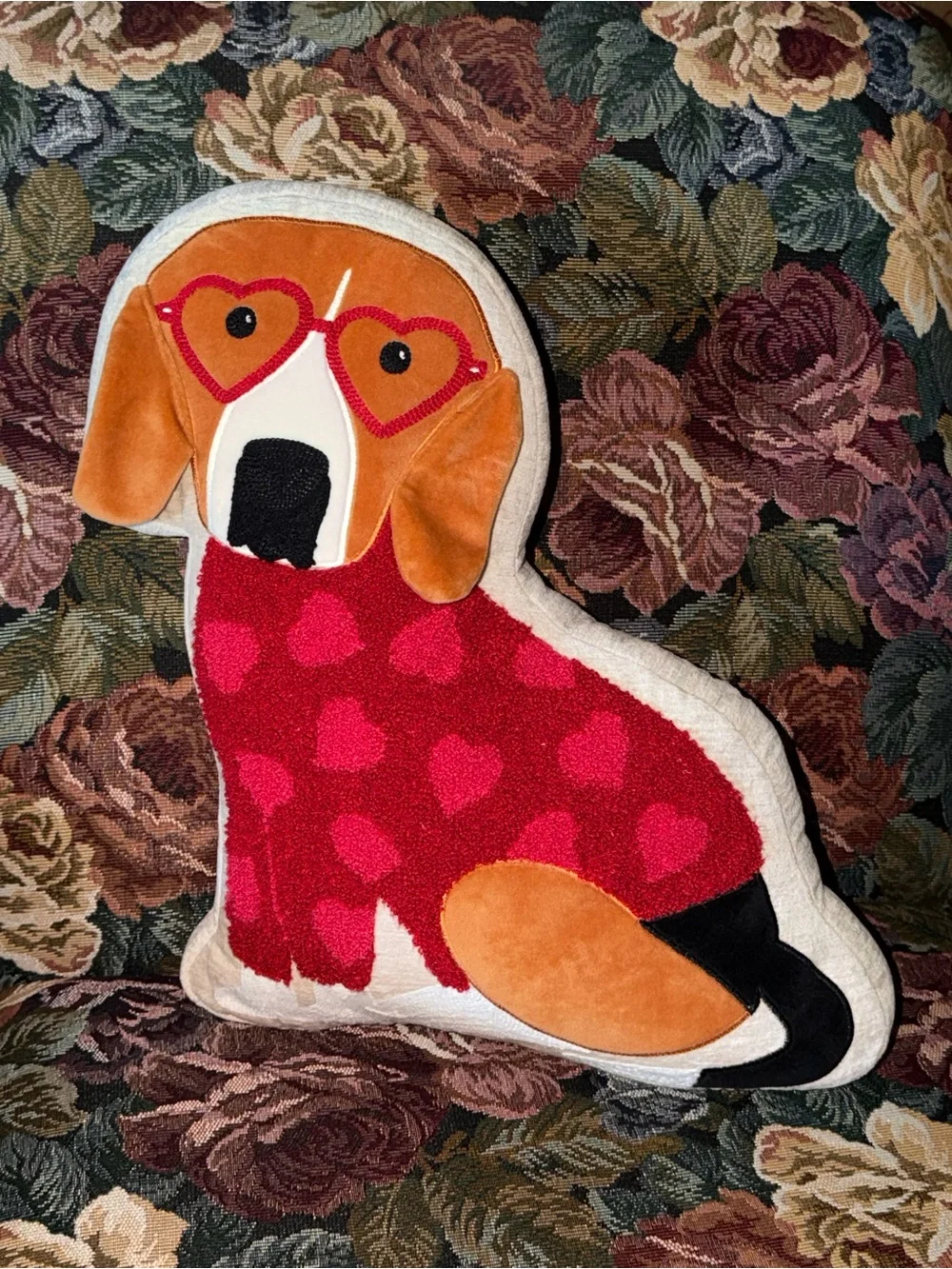 Beagle Puppy Dog Plush Pillow